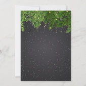 クリスマスランチ招待状クリスマスブランチ 招待状 (裏面)