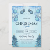 クリスマスランチ招待状クリスマスブランチ 招待状 (正面)