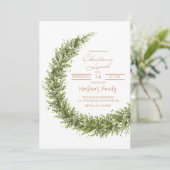 クリスマスランチ招待状クリスマスブランチ 招待状 (スタンド正面)