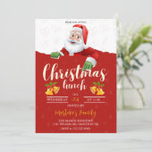 クリスマスランチ招待状クリスマスブランチ 招待状 (スタンド正面)