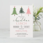 クリスマスランチ招待状クリスマスブランチ 招待状 (スタンド正面)