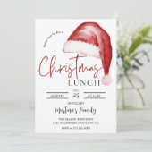 クリスマスランチ招待状 招待状 (スタンド正面)