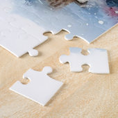 クリスマスランドスケープアートパズル ジグソーパズル (側面)