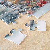 クリスマスランドスケープアートパズル ジグソーパズル (側面)