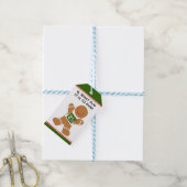 クリスマスランナートラックとフィールド ギフトタグ (より糸付き)