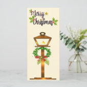 クリスマスランプの挨拶 (スタンド正面)