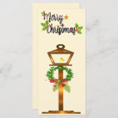 クリスマスランプの挨拶 (正面/裏面)