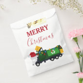 クリスマスリサイクルごみ車 フェイバーバッグ (封をした状態)