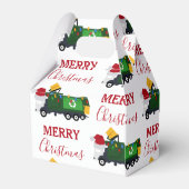 クリスマスリサイクルごみ車 フェイバーボックス (裏面サイド)