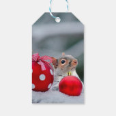 クリスマスリスのギフトタグ ギフトタグ (裏面)