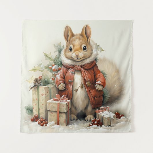 クリスマスリスのタペストリー タペストリー (正面)
