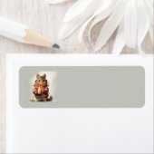 クリスマスリスの住所 シール (インサイチュ)