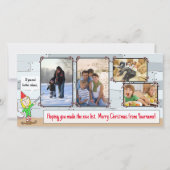 クリスマスリスト確認写真カード シーズンカード (裏面)