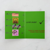 クリスマスリスト シーズンカード (内部)