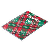 クリスマスリスト ノートブック (左側)