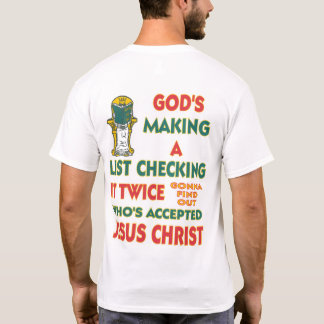 クリスマスリスト Tシャツ