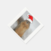 クリスマスリス スタンダードカクテルナプキン (角)