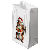 クリスマスリス スモールペーパーバッグ (裏面アングル)
