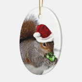 クリスマスリス セラミックオーナメント (左)