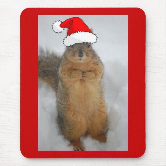 クリスマスリス マウスパッド (正面)