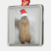 クリスマスリス メタルオーナメント (左)