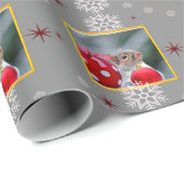 クリスマスリス ラッピングペーパー (ロールコーナー)