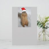 クリスマスリス 便箋 (スタンド正面)