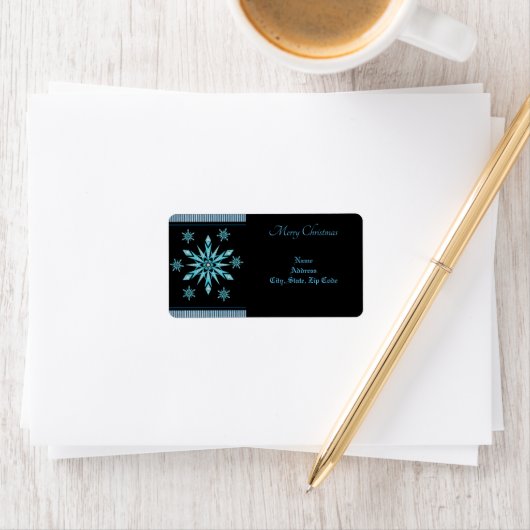 クリスマスリターン/出荷住所 シール (インサイチュ)