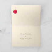 クリスマスリトルバード カード (内部)