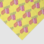 クリスマスリボンキャンディイエローホリデーティッシュペーパー 薄葉紙 (詳細)