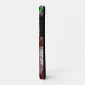 クリスマスリボンレッドグリーンと金ゴールド休日 Case-Mate iPhoneケース (裏面/左)