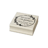 クリスマスリングメリークリスマス差出人住所 ラバースタンプ (スタンプ)