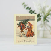 「クリスマスリンゴ」のはがき シーズンポストカード (スタンド正面)