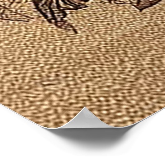 クリスマスリーガルシャミーネコ、クリスマスサンタ・キッテン ポスター (角)