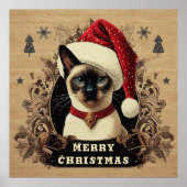 クリスマスリーガルシャミーネコ、クリスマスサンタ・キッテン ポスター (正面)