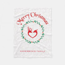 クリスマスリースとデアー