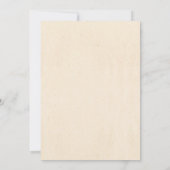 クリスマスリースのホリデーパーティー招待状 招待状 (裏面)