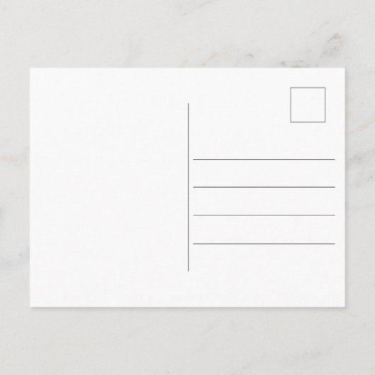 クリスマスリースの住所の変更 案内ポストカード (裏面)