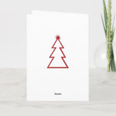 クリスマスリースカード シーズンカード (裏面)