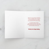 クリスマスリースカード シーズンカード (内部)