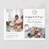 クリスマスリースツーフォトホリデームービング 案内ポストカード (正面)