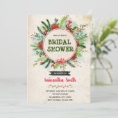 クリスマスリーステーマ招待状 招待状 (スタンド正面)