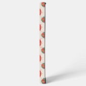 クリスマスリースパターン SAMSUNG GALAXYケース (左側面)