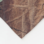 クリスマスリースフォトコラージホリデーフォト フリースブランケット (角)