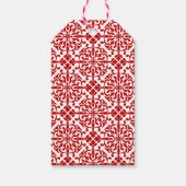 クリスマスリースホリデーギフトラベル ギフトタグ (裏面)