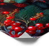 クリスマスリースポスター ポスター (角)