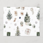 クリスマスリースモノグラム5枚写真 メリークリスマス チラシ (裏面)