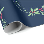 クリスマスリースラッピング紙 ラッピングペーパー (ロールコーナー)