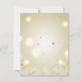 クリスマスリースレッドグリーンフローラ結婚フェスティバル 招待状 (裏面)