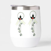 クリスマスリースワインタンブラー (右面)